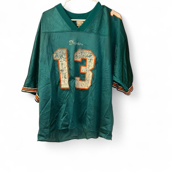 Puma Other - Vintage 90s Puma DAN MARINO #13 NFL MIAMI DOLPHINS Mens XL Home Jersey